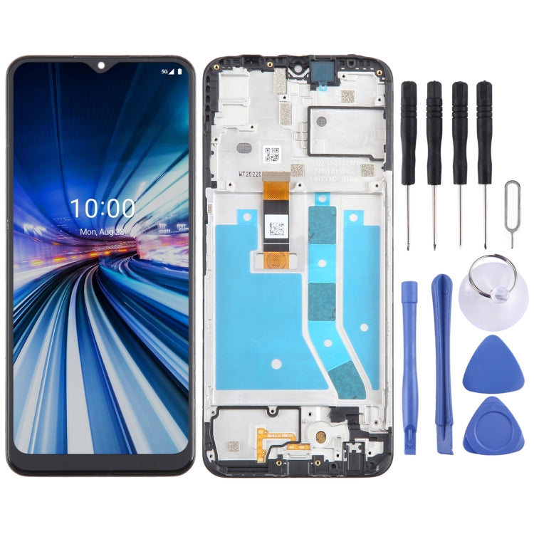 Per Boost Mobile Celero 5G LCD Screen Digitizer assemblaggio completo con cornice, For Boost Mobile Celero 5G(with Frame) Per Boost Mobile Celero 5G LCD Screen Digitizer assemblaggio completo con cornice, For Boost Mobile Celero 5G(with Frame)